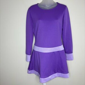 Scooby Doo Daphne Cosplay Costume Dress Purple Lavender size medium